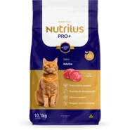 Ração Nutrilus Pro+ Carne para Gatos Adultos